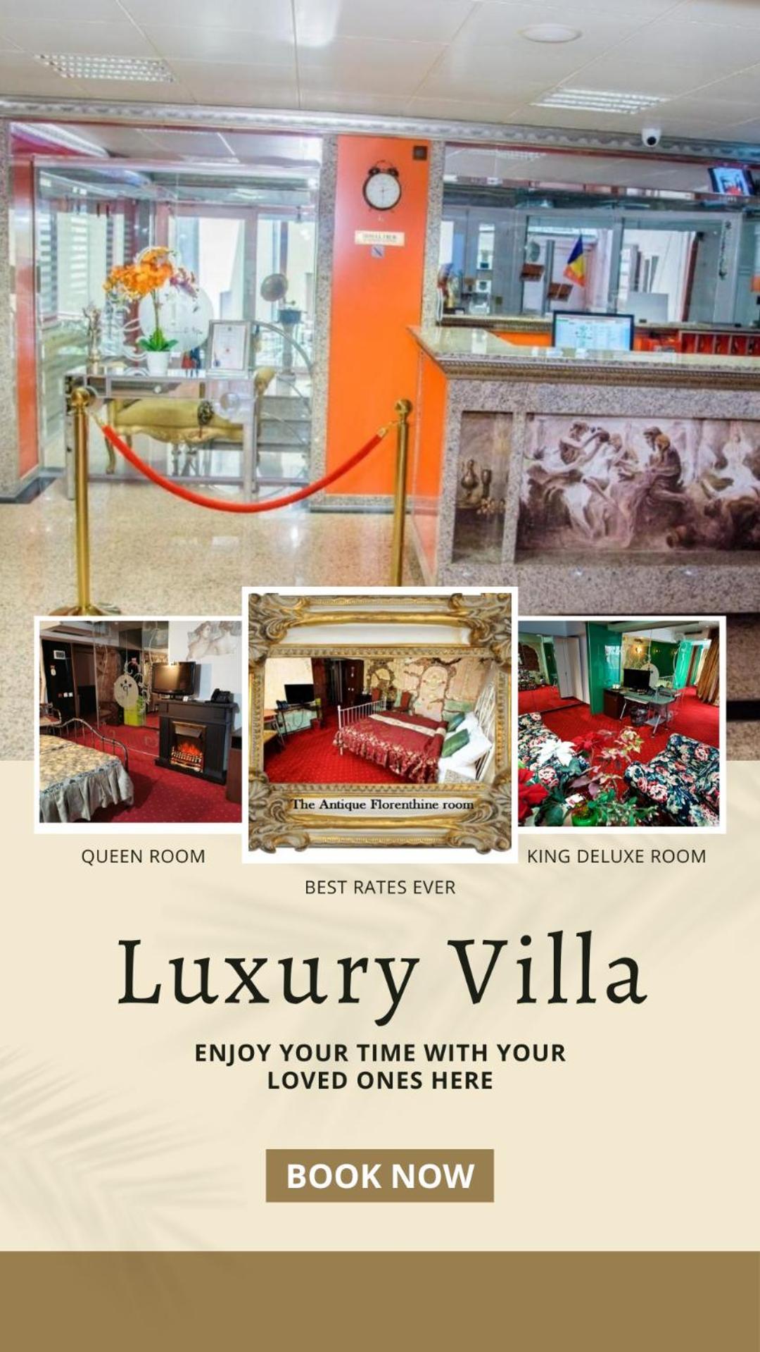 Grand Pier Boutique Luxury King And Queen Deluxe Rooms, With Free Welcome Breakfast For All Stays Up To 4 Nights Villa Bucarest